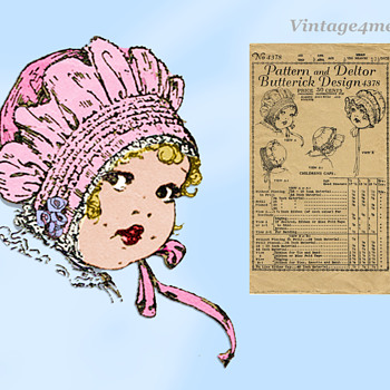 Butterick Pattern 4378 Vintage4me Rare Antique Sewing Pattern - Sewing