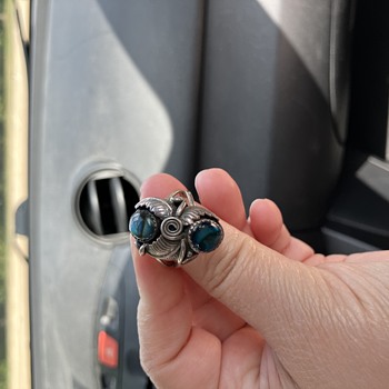 Native American sterling ring - Fine Jewelry