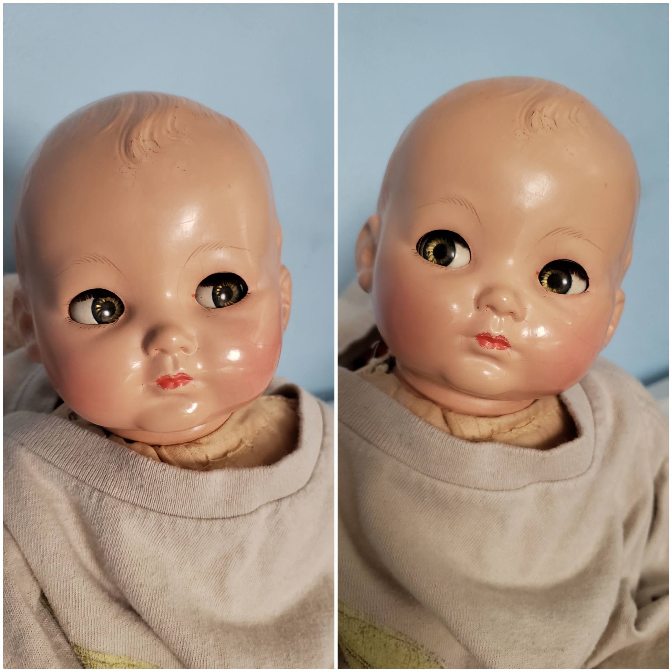 20 inch Effanbee composition doll Collectors Weekly