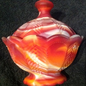 Imperial Glass pot - Glassware