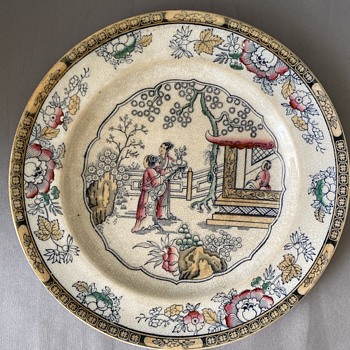 Antique plate - China and Dinnerware