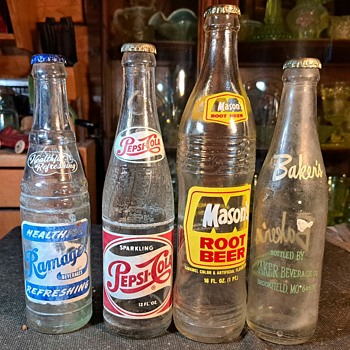 Vintage Soda Bottles - Bottles
