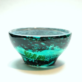 daum nancy bowl "verre de jade" - Art Glass