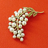 Trifari Pearl Brooch Gems of the Sea