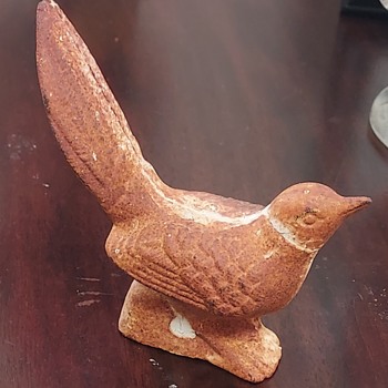 Cast iron bird - Art Nouveau