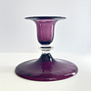 Loetz Amethyst and Kristall Candle Holder, c.1920's