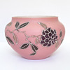 Loetz bowl with an Early DEK of Chrysanthemums