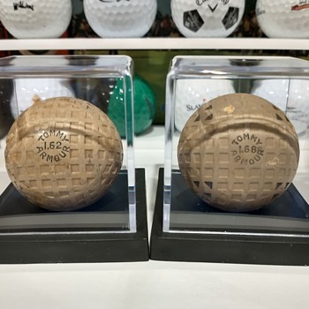 Matched Pair of Tommy Armour Signature Golf Balls 
