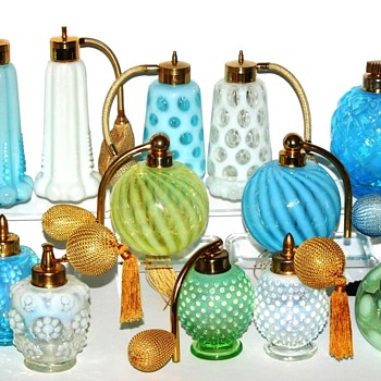 DeVilbiss Atomizers Made by Fenton Art Glass - 1941-1947 - Art Glass
