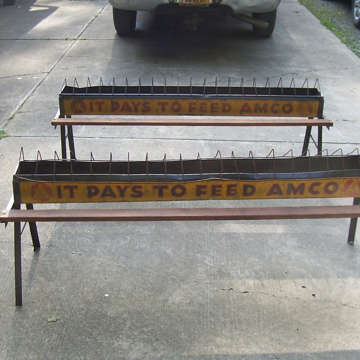 Vintage Amco Chicken Feeders Collectors Weekly