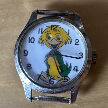 "Yakky Doodle" Wristwatch - Moving Eyes. - Wristwatches