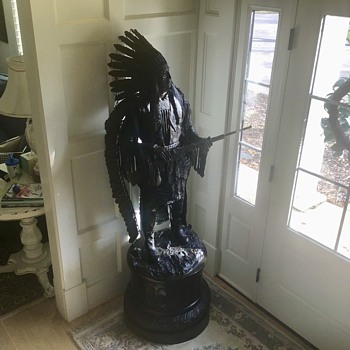 Antique Bronze Statue - Art Deco