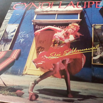 Cyndi Lauper " She's So Unusual " - Records