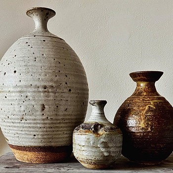 (US) 1970s Studio Pottery: Patrick Kennedy, Robert Eckels, Marguerite Rost - Pottery