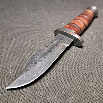 Titan Knife Damascus Blade - Tools and Hardware