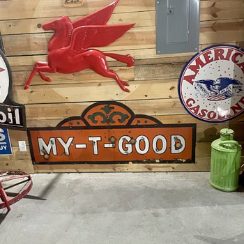 Porcelain Food Sign - Signs