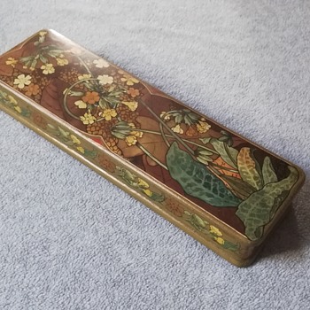 Art nouveau box by Eugene windeck - Art Nouveau