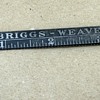 Lufkin Tri-Folding Steel Rule, Briggs-Weaver Machinery Co., Dallas, Texas