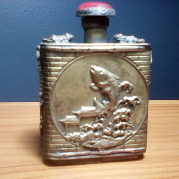 Copper Snuff Bottle - Bottles