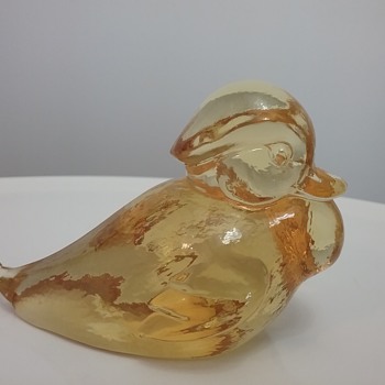 Heisey by Imperial Glass duckling  - Animals