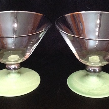 Two Sundae Dishes - Glassware