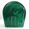 Blenko Glass elephant bookend 