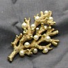 Crown Trifari Coral Reef Brooch
