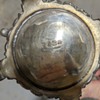 Markings on silver on copper tea set
