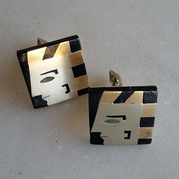 Pharoah cufflinks could be 30's, 50's, 80's! - Fine Jewelry