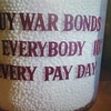 O.K. PURITY MAID MILK WAR SLOGAN MILK BOTTLE
