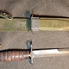 M4 Bayonet for M1 Carbine with Scabbard WWII