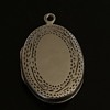 Vintage silver photo locket 