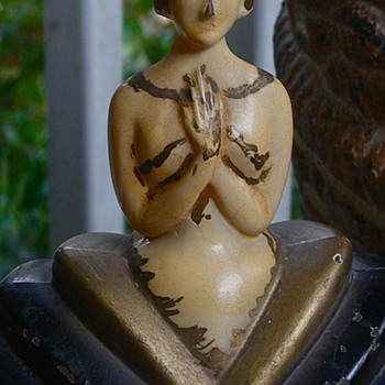 Ballerina Flapper Powder Jar by Milton Sierad New York, NY (?) - Art Deco