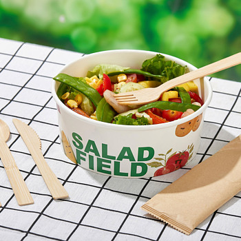 Disposable Bamboo Cutlery Set