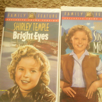 Shirley Temple movies called Bright Eyes and Susana of the mountain - Electronics