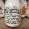 HILL VIEW DAIRY...NO. PROVINCE R.I. WAR SLOGAN MILK BOTTLE