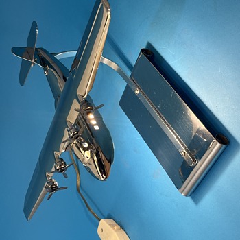 Wyandotte Clipper Airplane Lamp 1939 - Mid-Century Modern