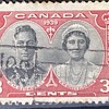 Vintage Canadian stamp 