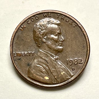 1982-D’s Copper Lincoln’s Lg Dates? - US Coins