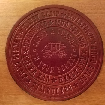 Happy New Year, CW! Wells Fargo Commemorative Coasters - Advertising