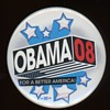 Obama 08 For a Better America! 2008 Comic Book Pin