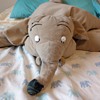 Large stuffed elephant