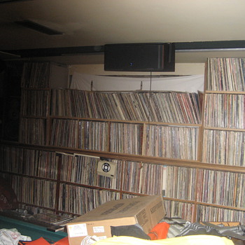 Record collection I started at 14, from 20 ea. to 10,000 today - Records