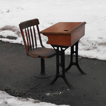 School Desk with Chair - Furniture