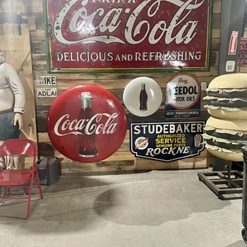 48” Coke Button - Coca-Cola
