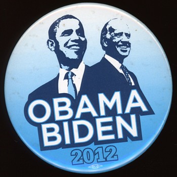 Obama Biden 2012 Pin - Medals Pins and Badges