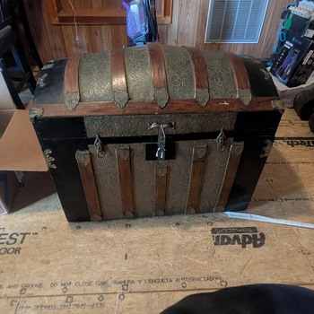 Antique Camelback Trunk - Furniture