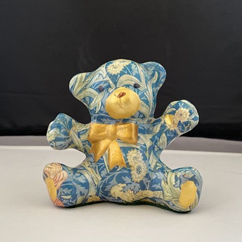 Vintage Decoupage Bear - Dolls