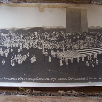 1925 KKK Washington D.C. panoramic photo - Photographs
