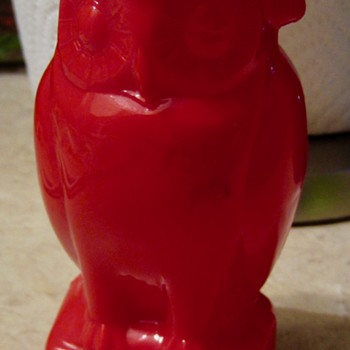 Coca Cola plastic Wise Owl bank - Coca-Cola